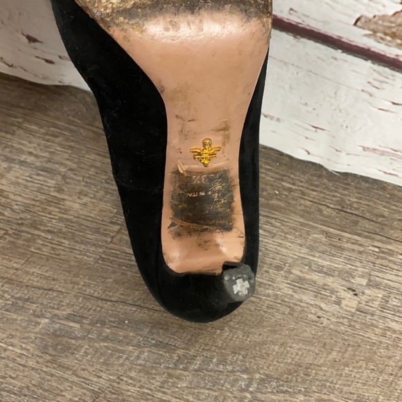 Prada Calzature Donna Camoscio basic black 38.5 - Picture 13 of 16